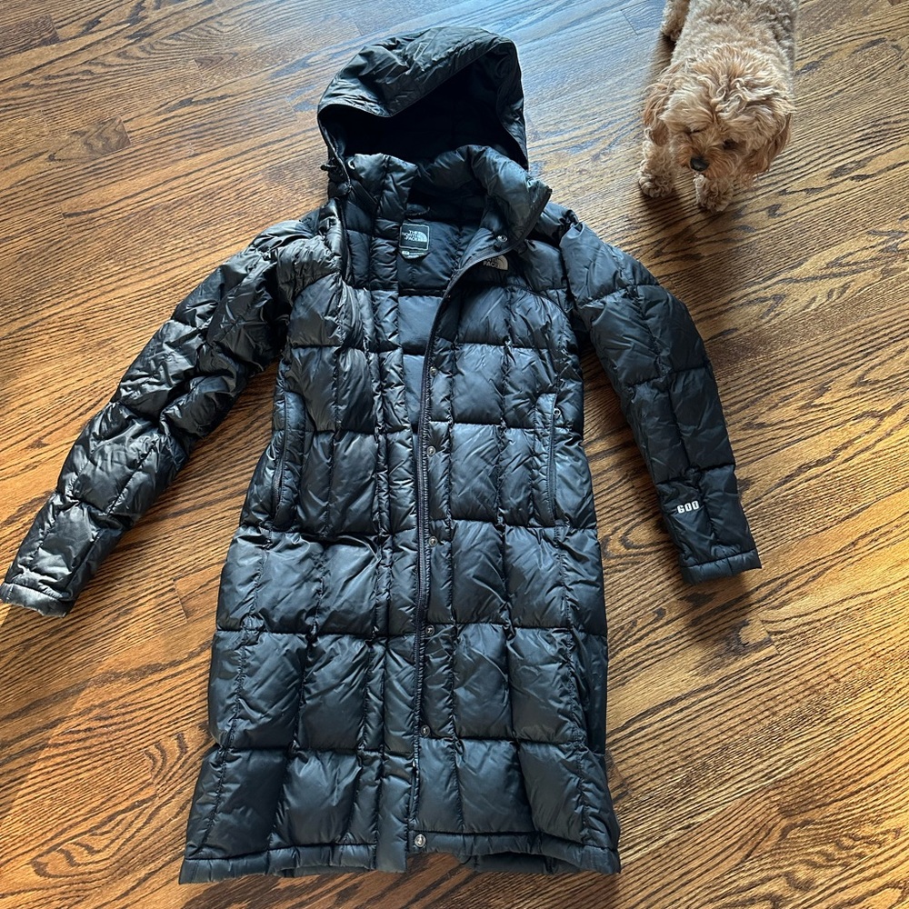 Black North Face Coat